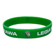 Legia Warszawa silikónový náramok Erb, zelený