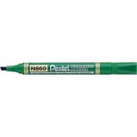 PERMANENTNÝ ZNAČOVAČ PENTEL N860, ZREZANÝ ZELENÝ