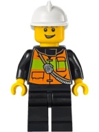 Figúrka cty0741 LEGO CITY Hasič s helmou