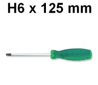 Inbusový skrutkovač H6 x 125mm D71HB6