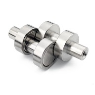 NEODYMOVÝ MAGNET D13 V POUZDRE S OBJÍMKAMI M3