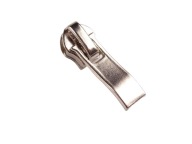 Posuvný strojček na špirálový zips 7 niklu