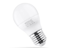 SOLLUX LED guľová žiarovka E27 3000K WARM 7,5W 620lm