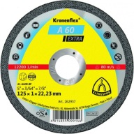 INOX ŠTÍT NA KOV 125x1 KLINGSPOR EXTRA A60