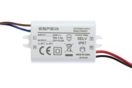 LED zdroj 24V 0,25A 6W vodotesný