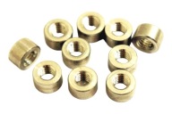 PRO-BOLT M6 závitová dištančná objímka, dĺžka 6mm, al