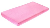 FROTÉ PREStieradlo NA POSTEĽ 120X60 RUŽOVÉ FROTÉ PREStieradlo