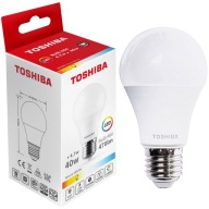 E27 A60 LED žiarovka 4,7W = 40W 470lm 3000K 180° Warm Milky TOSHIBA