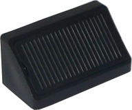 Dvojitý spojovací uholník 42 mm čierny 10 ks