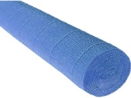 CREEPE CRIPPED TALIANSKY hodvábny papier modrý 180g Krep č. 615 MODRÁ tm
