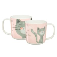 Porcelánový hrnček 370ml Ambition Pets Grey Cat