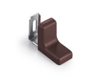 Uhlová spojka na nábytok KN-375 WENGE 10 kusov