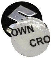 Logo odznaku Suzuki 14 mm na kľúčenke