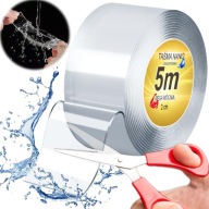 OBOJSTRANNÁ NANO PÁSKA 5M 2CM OPÄTOVNE POUŽITEĽNÁ VODEODOLNÁ SAMOLEPIACA