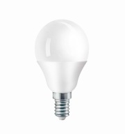 G45 LED žiarovka 230v 7w 4000k e14 Guľ