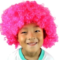 Afro Parochňa kučeravé vlasové kučery PRE DETI Farby