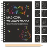 Kreatívne, čarovné vianočné škrabanie s obrázkami, darček na Mikuláša