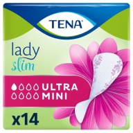 TENA Lady Slim Ultra Mini urologické absorpčné vložky pre ženy 14 ks.