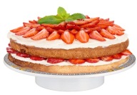 PLECH NA PEČENIE TORTY TORTA OVOCIE VYSOKÝ PLECH NA STOJAN 28CM