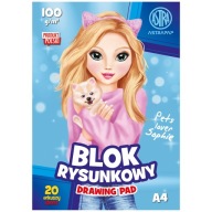 BLOK BIELY PAPIER A4 ASTRA 100 g/m2