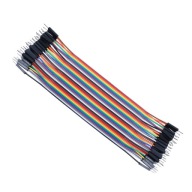SPÚŠŤACIE KÁBLE PÁNSKE 20CM 40KS ARDUINO