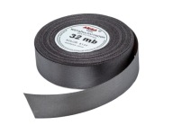 Saténová stuha Čierna stuha 12mm 32m 8141