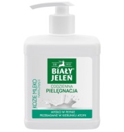 Hydratačné tekuté mydlo z kozieho mlieka Biały Jeleń 500ml