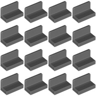 LEGO 4865b PANEL 1x2x1 tmavosivá (9g) 16 ks.