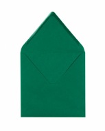 Farebná štvorcová obálka - zelená - 5 kusov
