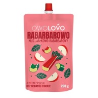 Owolovo Jablkovo-rebarborová pena Rhubarbowo 200 g