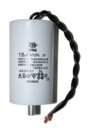 ŠTARTOVACÍ KONDENZÁTOR MOTORA 18uF 450VAC