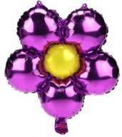 FÓLIOVÝ BALÓN KVET FIALOVÝ 45CM