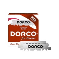 Dorco Razor Blades žiletky s jedným ostrím, 100 ks, červené