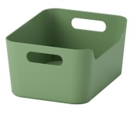 IKEA UPDATERA | Škatuľka Nádoba zelená | 24 x 17 cm