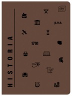 A5 UV Zápisník História, mriežka, 60 listov