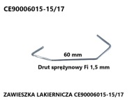 Prívesky farby S CE90006015-15/17 50 ks.