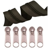 Páska na zips 8 Zips 5m+5s Pop.Dark
