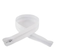 Zips, SAMOSTATNÝ Zips, KRYTÁ ČIPKA 20cm, SIVÁ