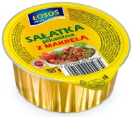 PIKANTNÝ ŠALÁT S MAKERELOM 135g LOSOS USTKA