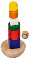 Pyramídová hádanka z hry Goki Balancing tower
