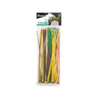 CLAMP TIE KABELOVÁ PÁSKA 2,5 x 200 mm MIX FAREBNÝCH VIAZAČOV