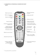 Diaľkové ovládanie pre dekodér Sagemcom DSI87 Original