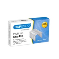 Rapesco pozinkované sponky 24/8mm (1000 kusov)