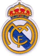 Vyšívaná termolepiaca náplasť REAL MADRID