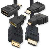 HDMI MINI MIKRO KÁBEL 3v1 FULL HD 4K 1,5M