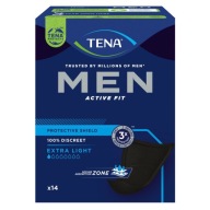 Tena Men Extra Light anatomické vložky 14 kusov