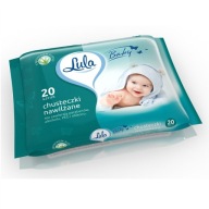 LULA Vlhčené obrúsky s aloe 20 ks.