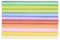 CRIPPED Tissue Paper, pastel, COLOR SET, 10 roliek
