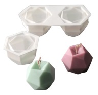 SILIKÓNOVÁ MOLKA NA VÝROBU GEOMETRICKÝCH SVIEČOK SADA 3