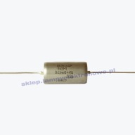 Kondenzátor 0,33uF / 200V K40Y-9 olej NOS PIO